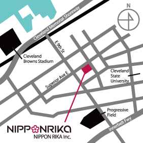 NIPPON RIKA INC. MAP