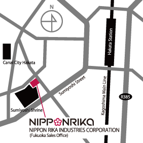 Fukuoka Sales Office MAP