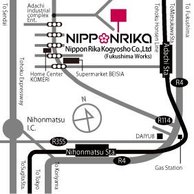 Fukushima Works MAP