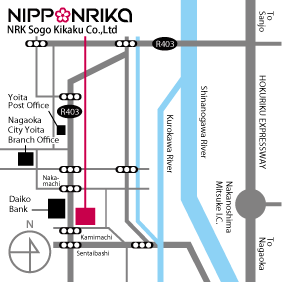 NRK SOGO KIKAKU CO., LTD. MAP