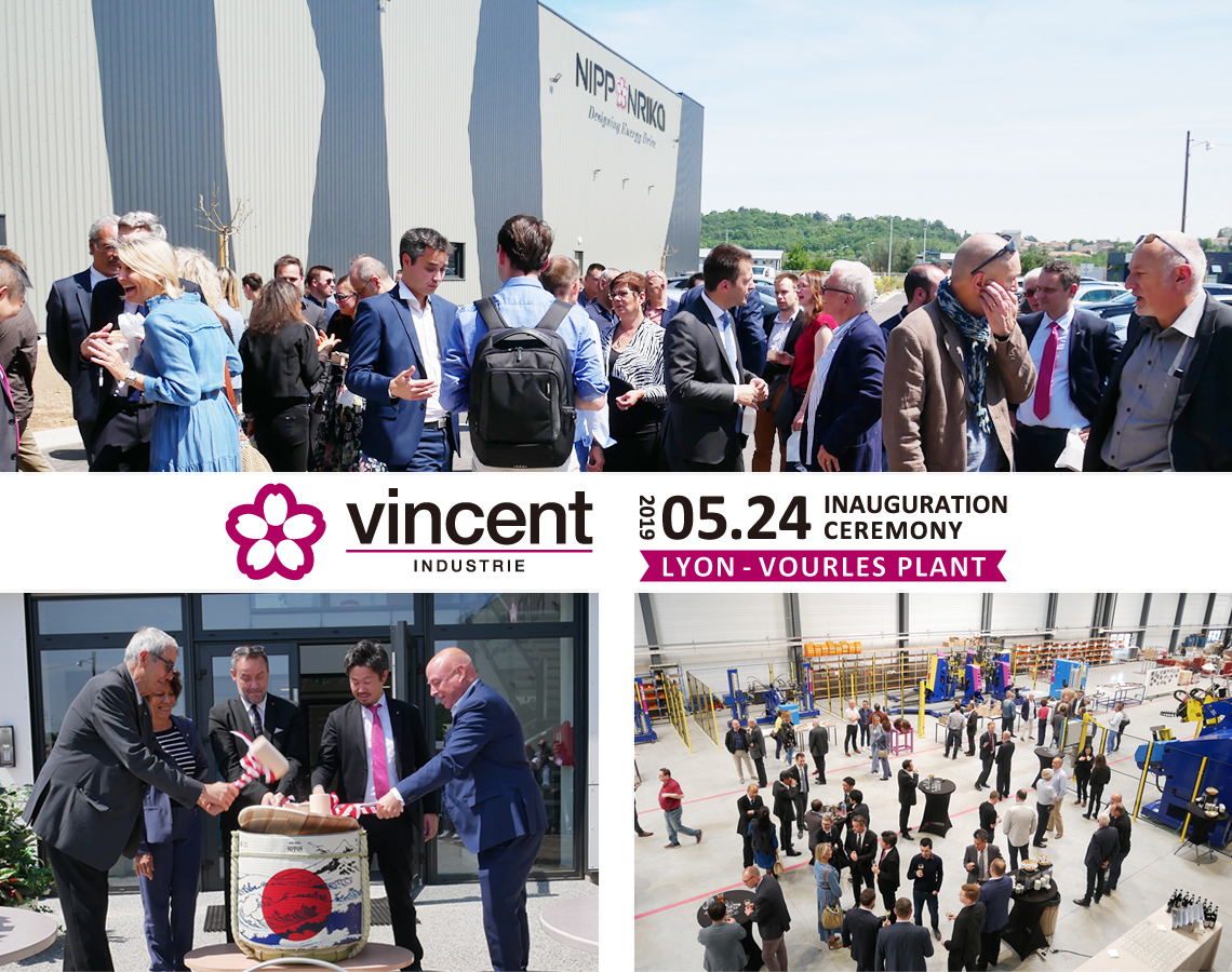 Inauguration ceremony of NIPPON RIKA VINCENT INDUSTRIE's New Plant