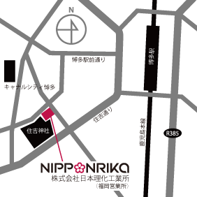福岡営業所地図