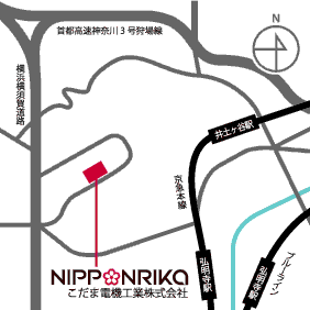 こだま電機工業株式会社地図