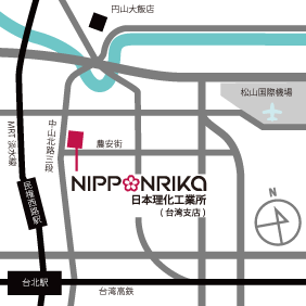 台湾支店地図